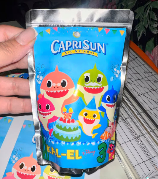 Custom Caprisun, Personalized Juice pouch, Customize Caprisun, Birthday/any celebration Caprisun, Party Favors