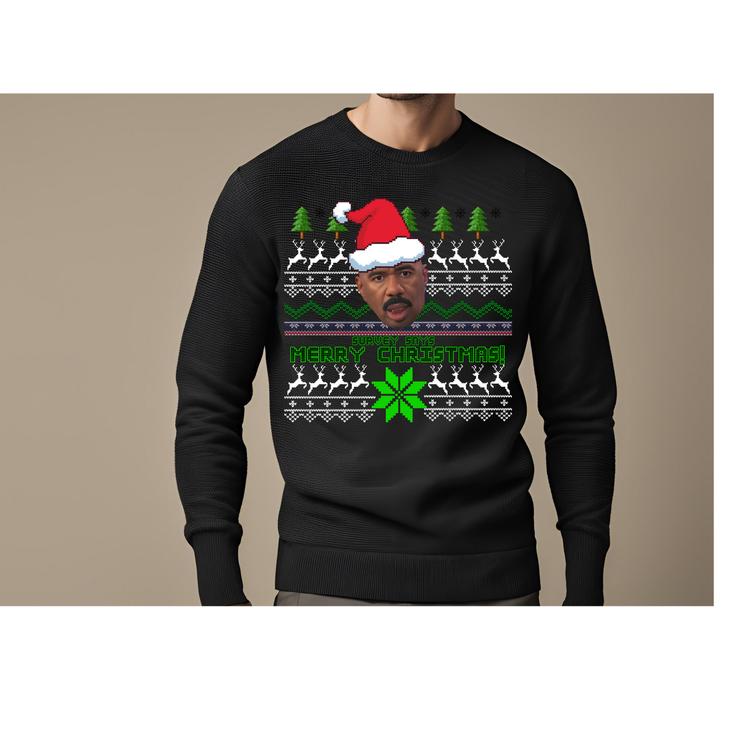 Steve Harvey Christmas Sweater