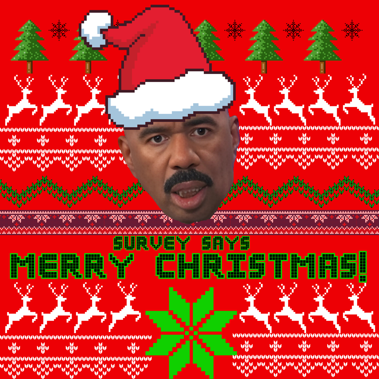 Steve Harvey Christmas Sweater